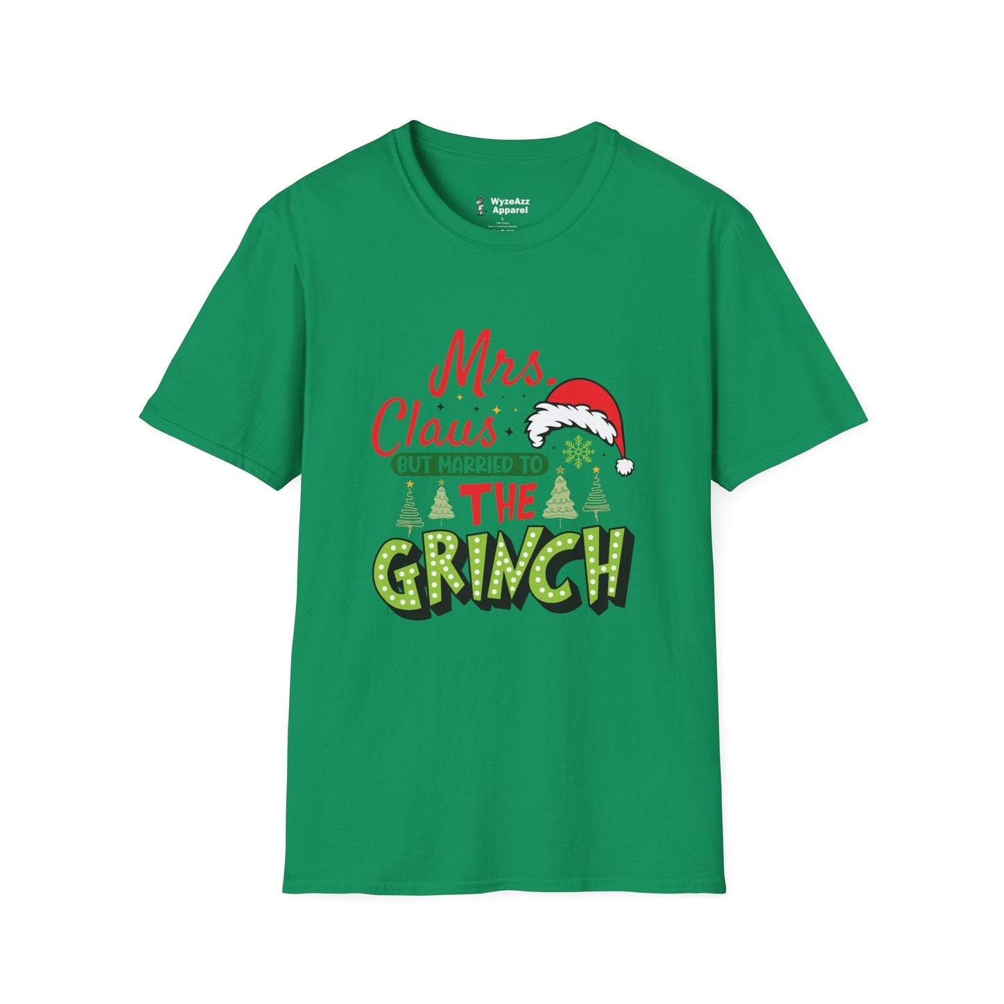Mrs Claus But Married To The Grinch T-Shirt