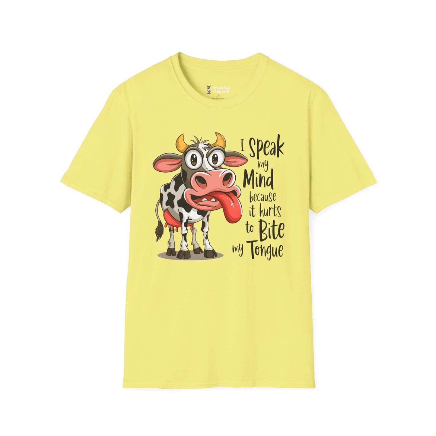 I Speak My Mind Because It Hurts To Bite My Tongue T-Shirt