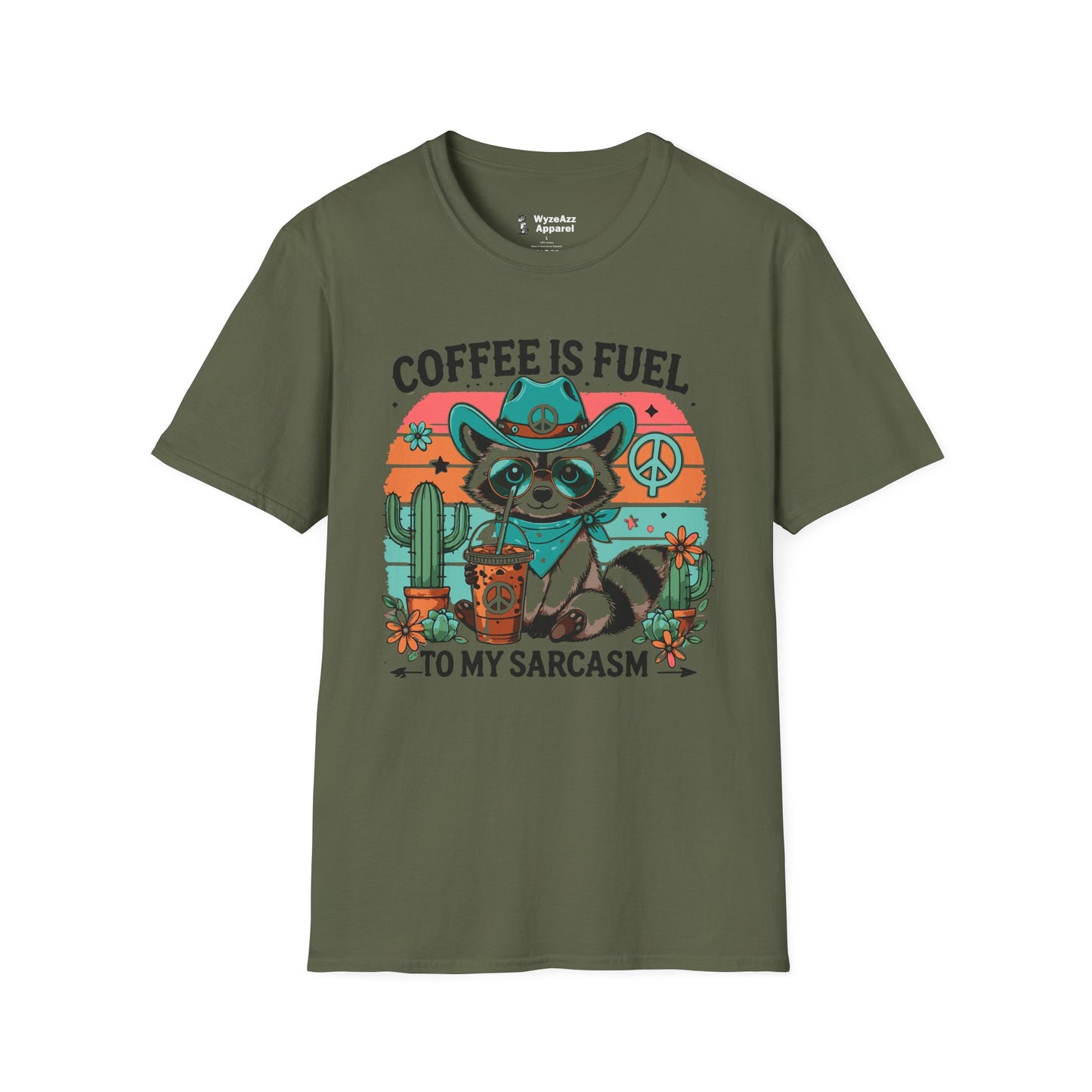 Coffee Is Fuel To My Sarcasm T-Shirt