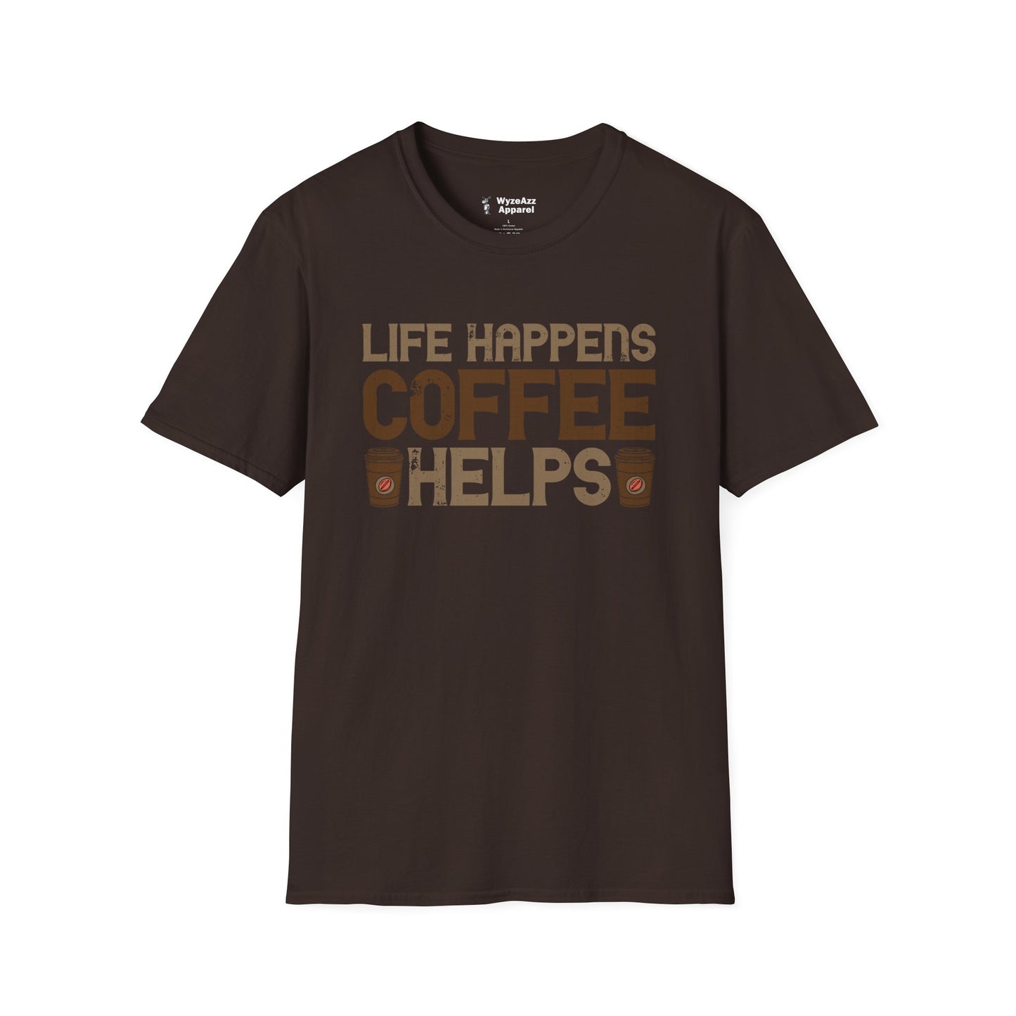 Life Happens, Coffee Helps T-Shirt