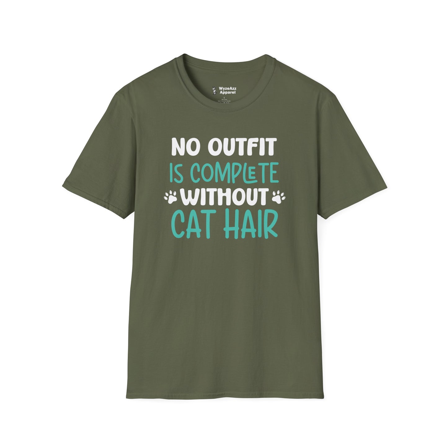 No Outfit Is Complete Without Cat Hair T-Shirt