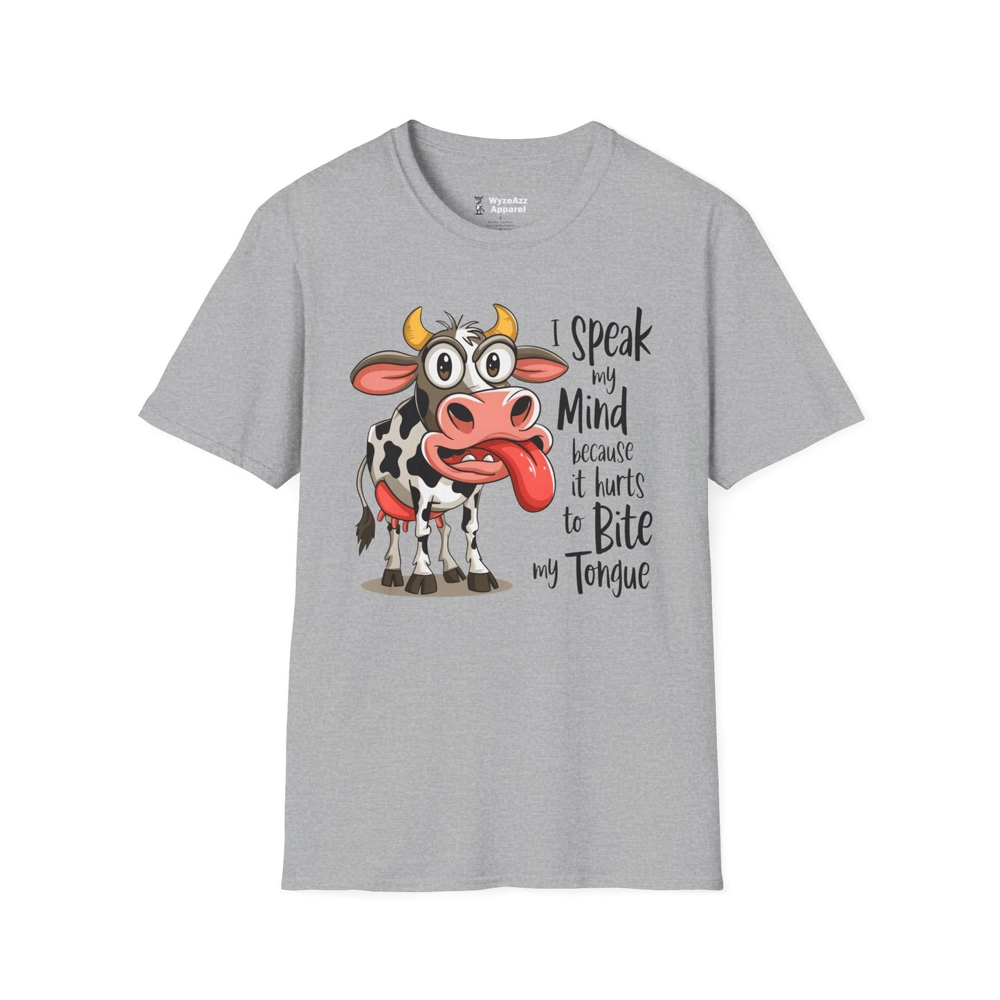 I Speak My Mind Because It Hurts To Bite My Tongue T-Shirt