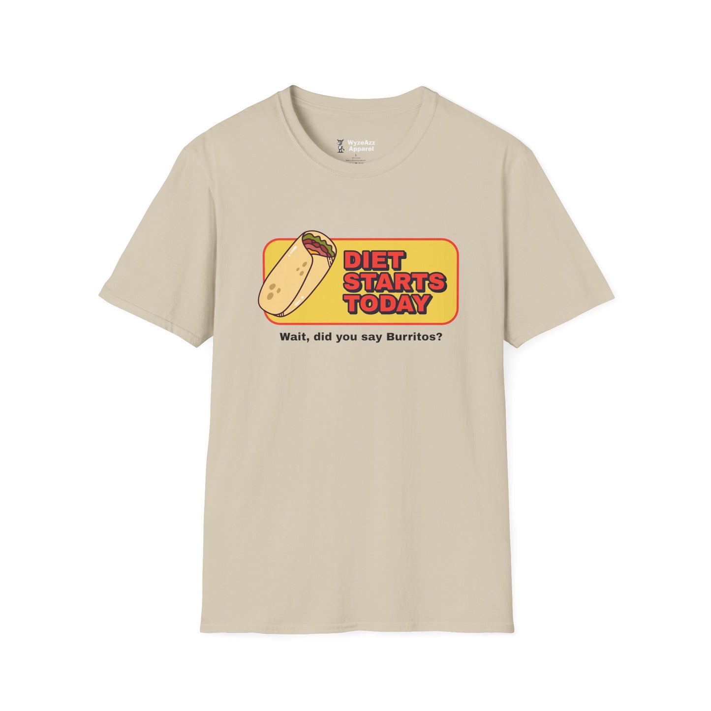 Diet Starts Today - Wait, Burritos? T-Shirt