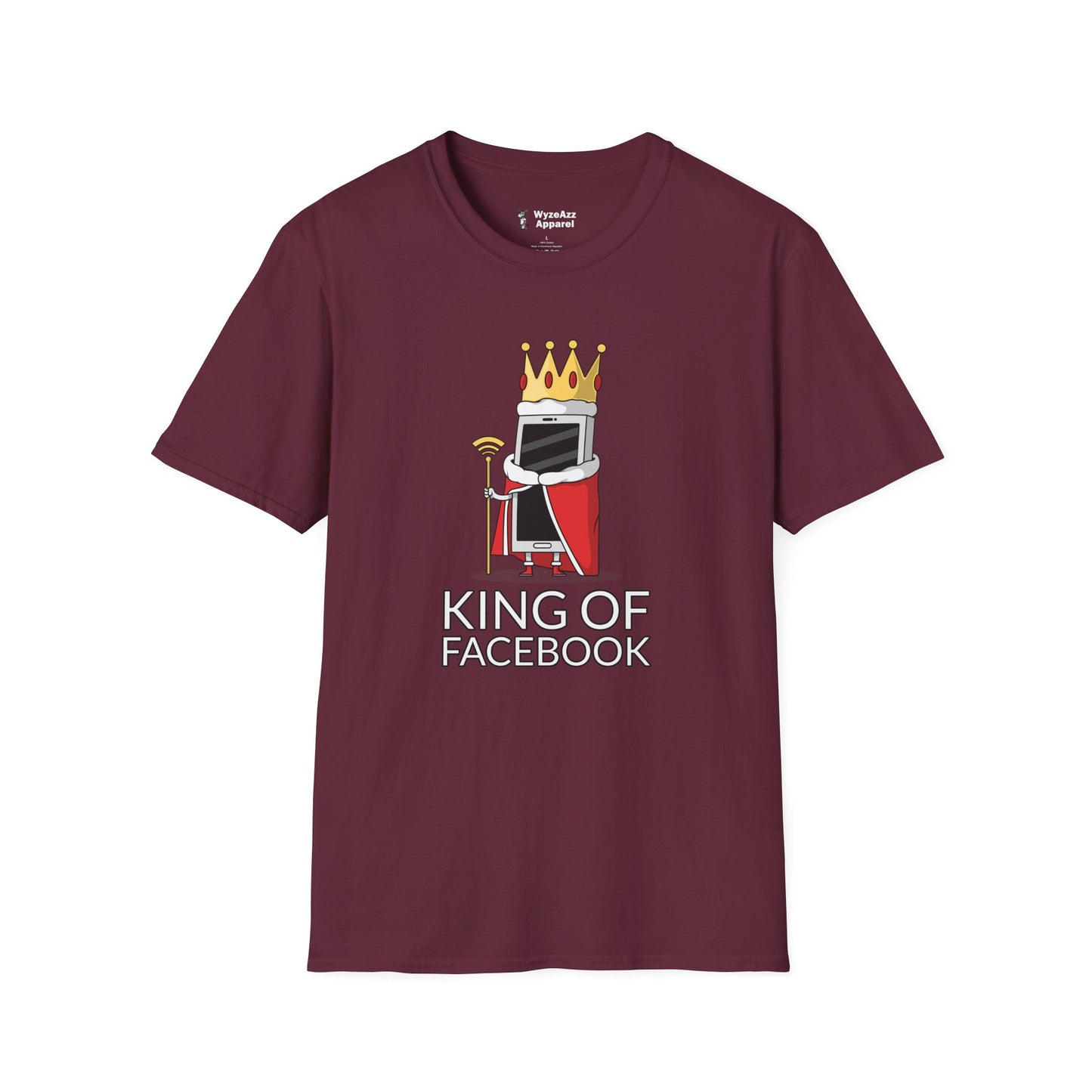 King of Facebook T-Shirt