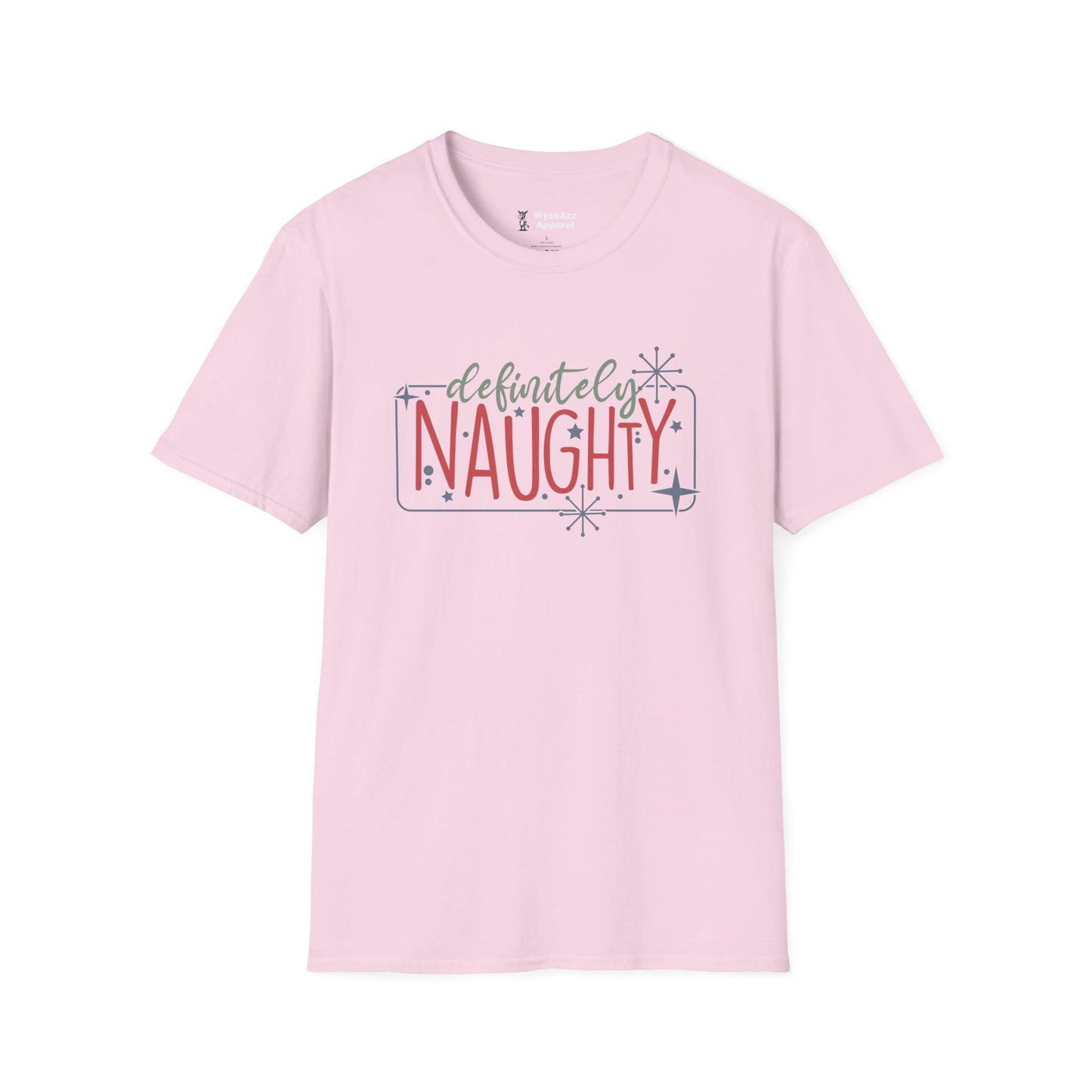 Definitely Naughty Christmas T-Shirt