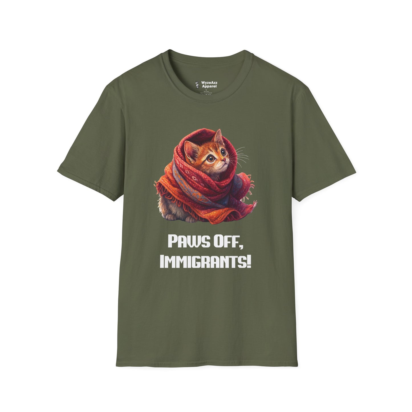 Paws Off Immigrants Eating Pets T-Shirt