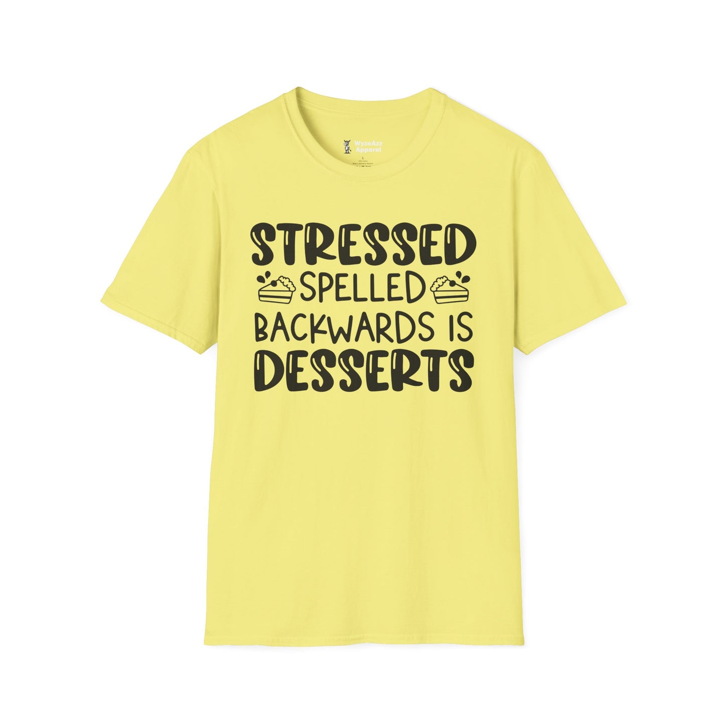 Stressed Spelled Backwards Is Desserts - Cooking T-Shirt