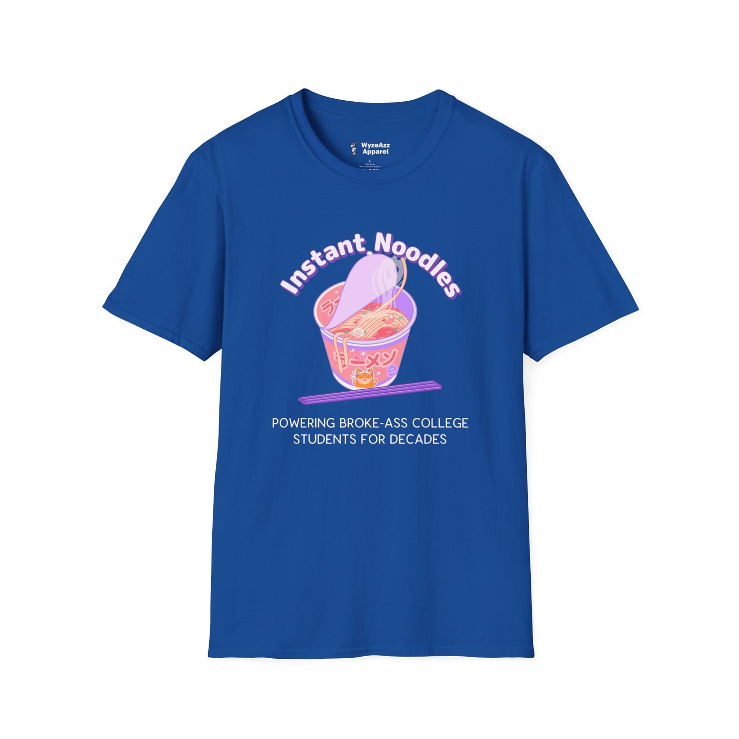 Ramen Instant Noodles - Powering College Students T-Shirt