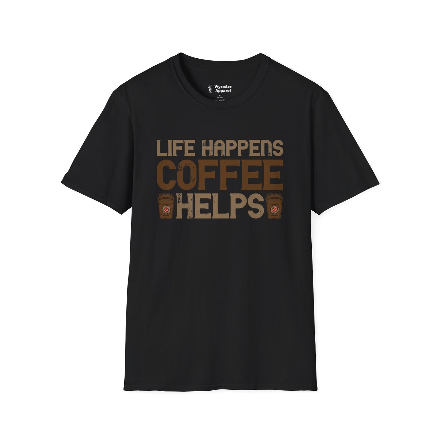 Life Happens, Coffee Helps T-Shirt