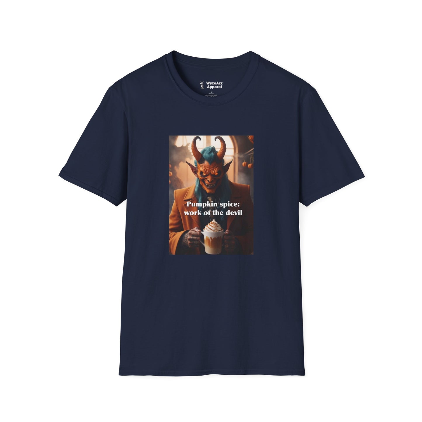 Pumpkin Spice Work Of The Devil T-Shirt