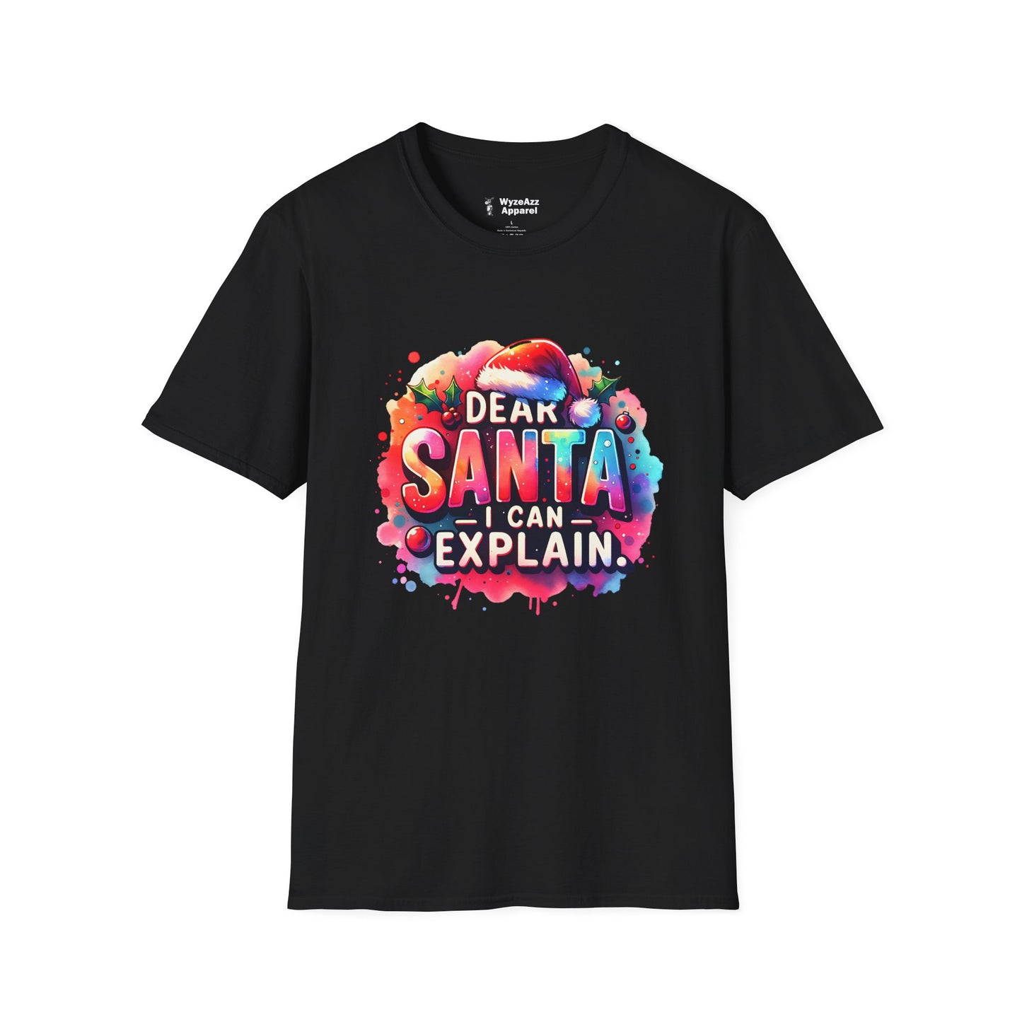 Dear Santa I Can Explain - Christmas T-Shirt