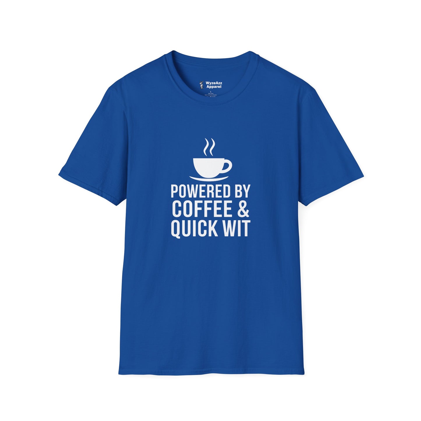 Powered By Coffee And Quick Wit T-Shirt
