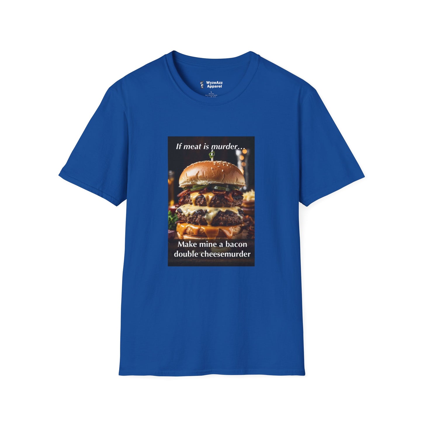 If Meat Is Murder Burger T-Shirt