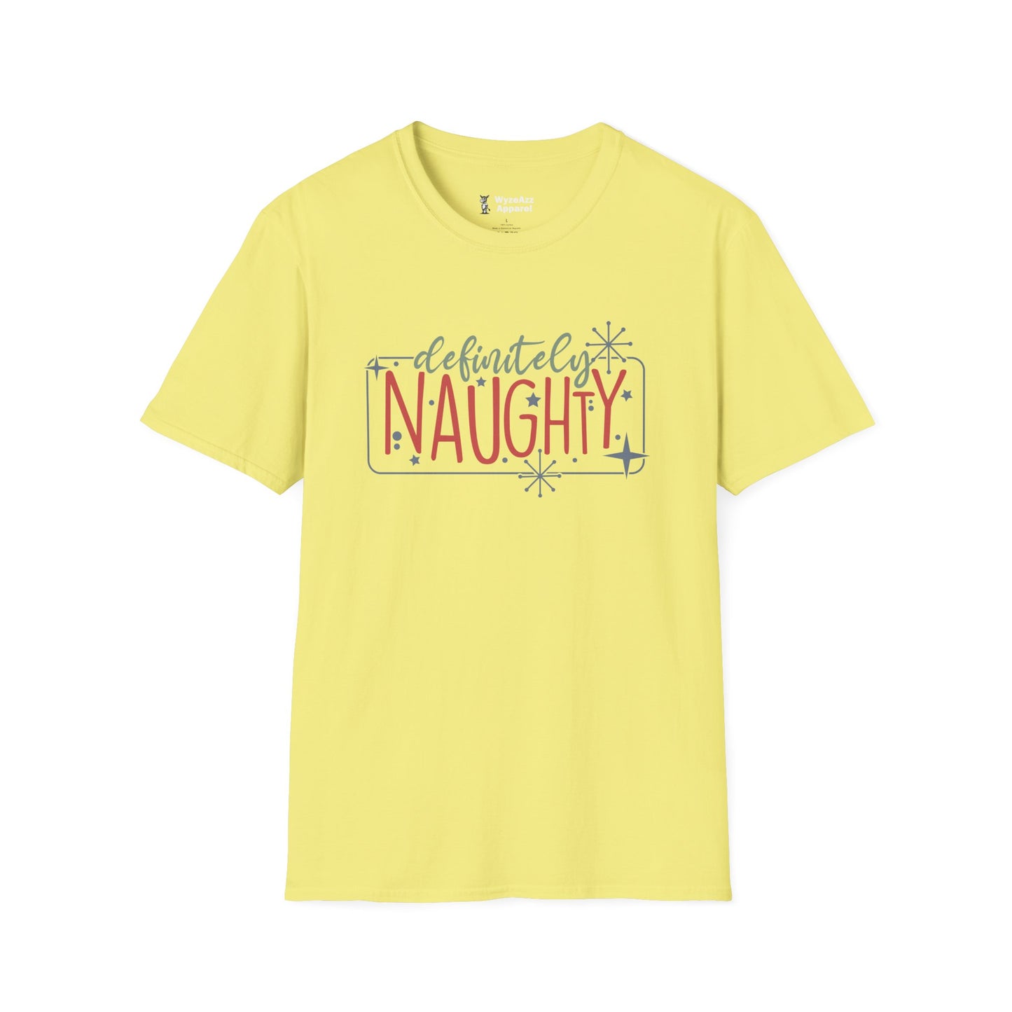 Definitely Naughty Christmas T-Shirt