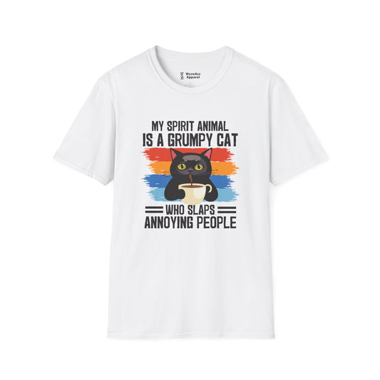 My Spirit Animal Is A Grumpy Cat T-Shirt