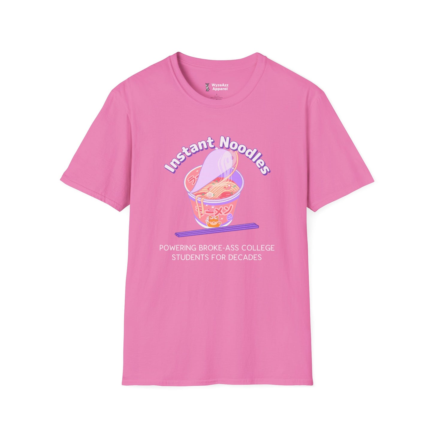 Ramen Instant Noodles - Powering College Students T-Shirt