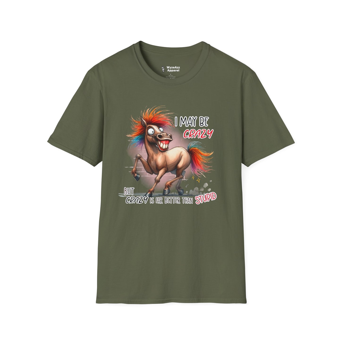 I May Be Crazy But That's Far Better Than Stupid T-Shirt