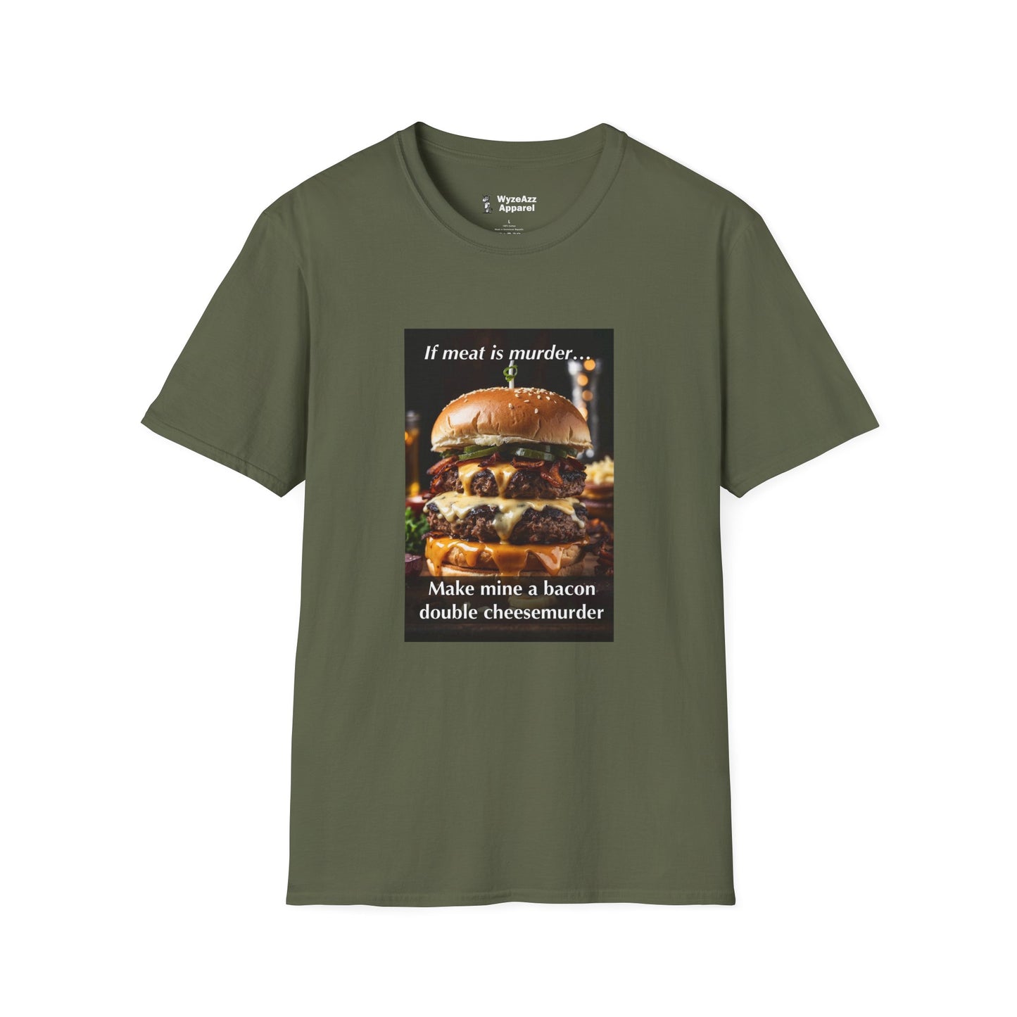 If Meat Is Murder Burger T-Shirt