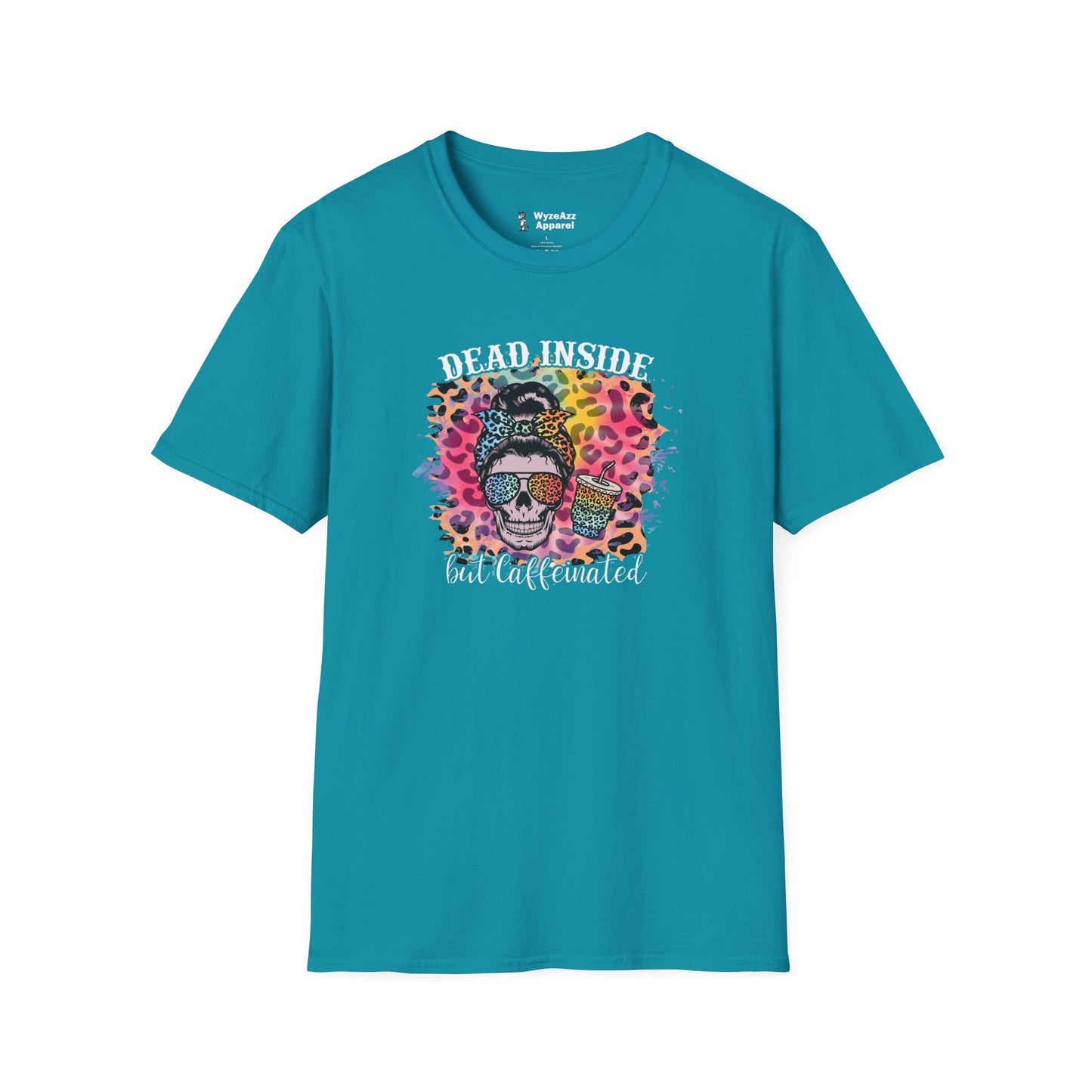 Dead Inside But Caffeinated - Coffee T-Shirt
