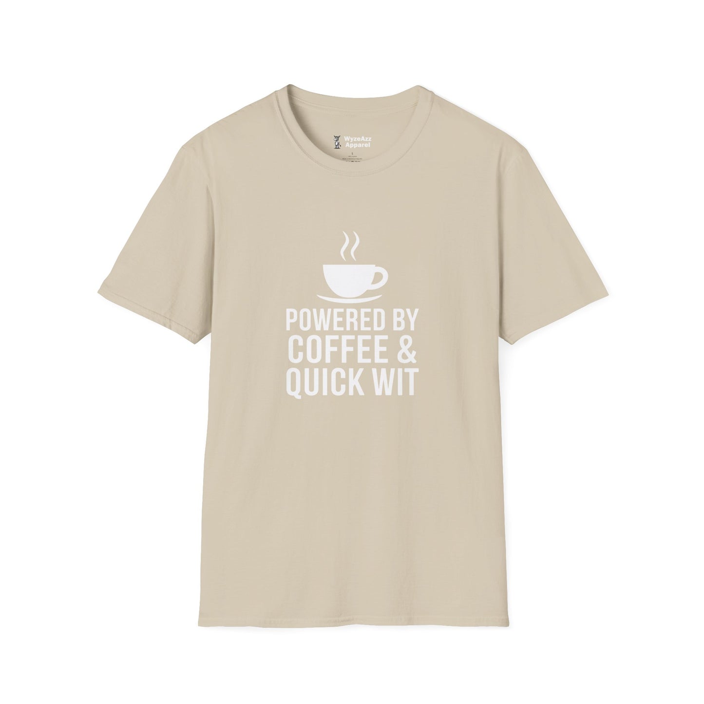 Powered By Coffee And Quick Wit T-Shirt