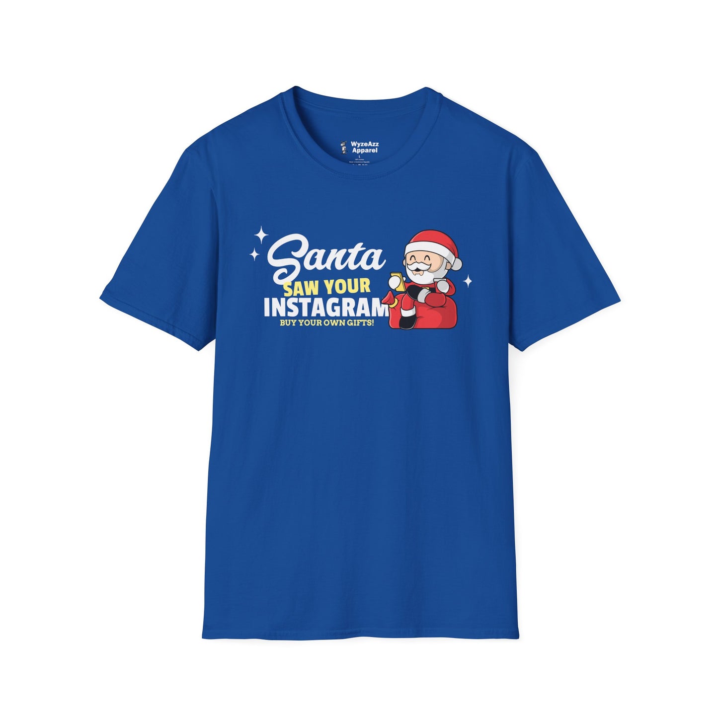 Santa Saw Your Instagram T-Shirt