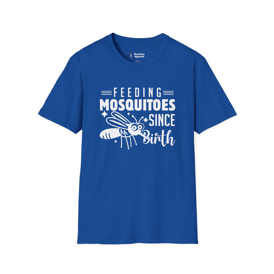 Feeding Mosquitos Since Birth - Camping T-Shirt