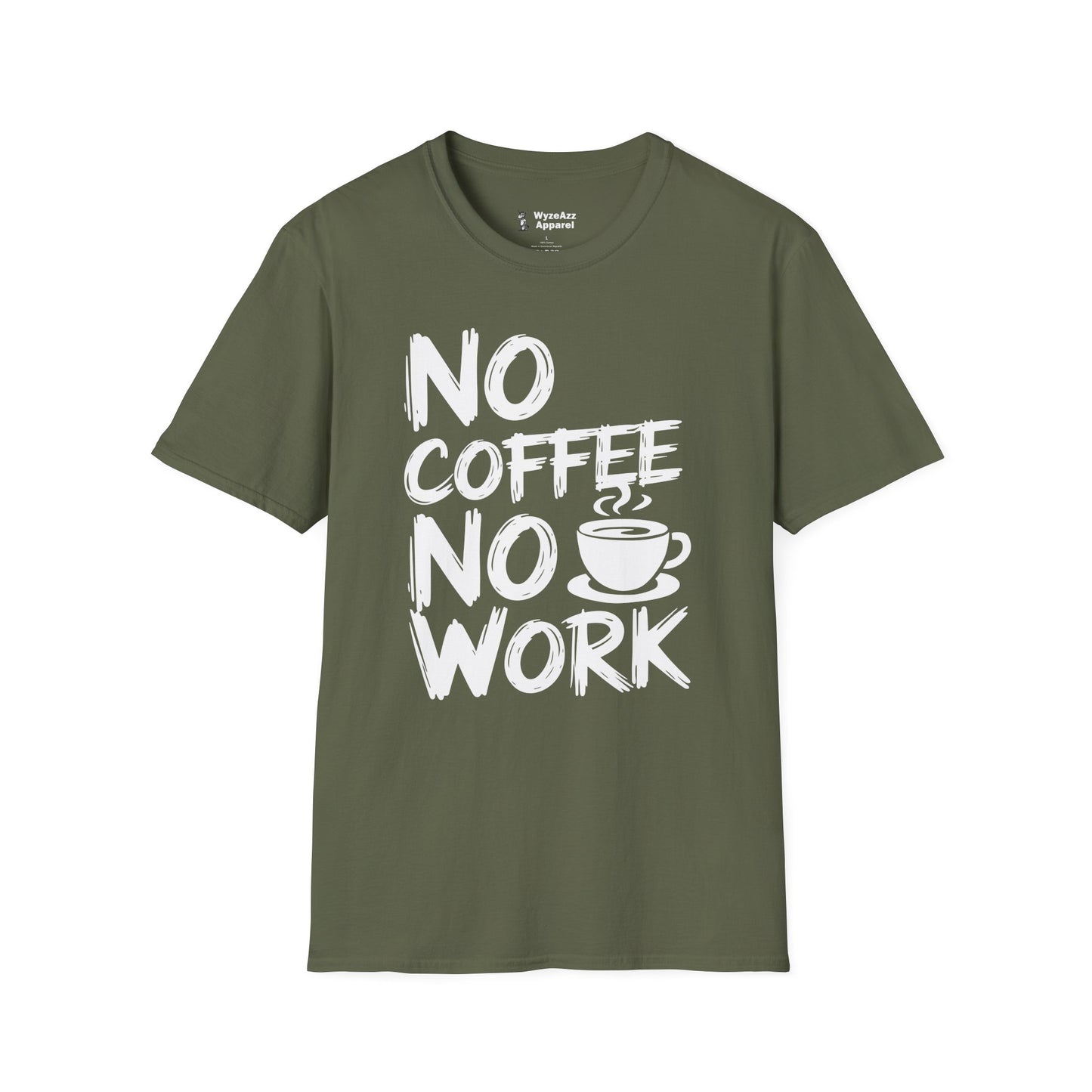No Coffee No Work T-Shirt