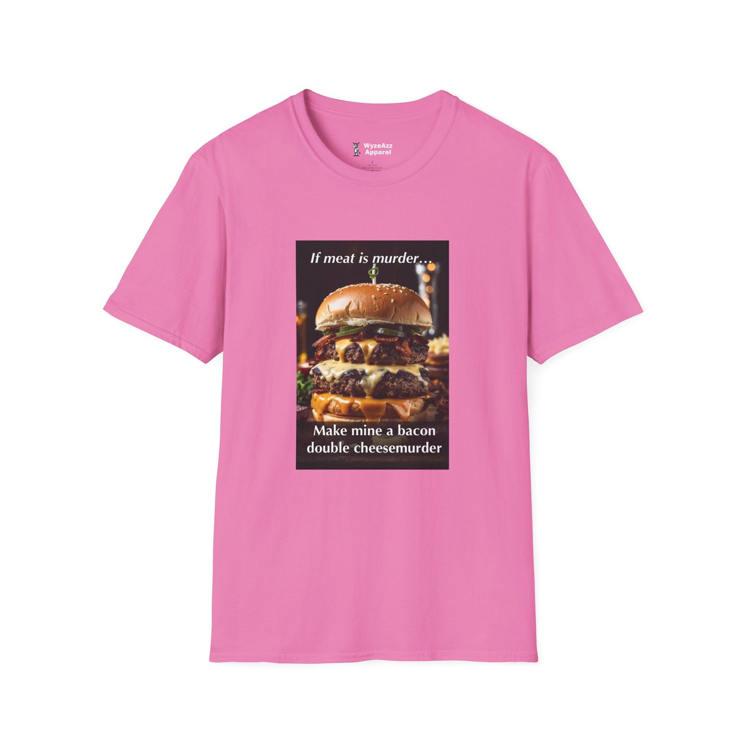 If Meat Is Murder Burger T-Shirt