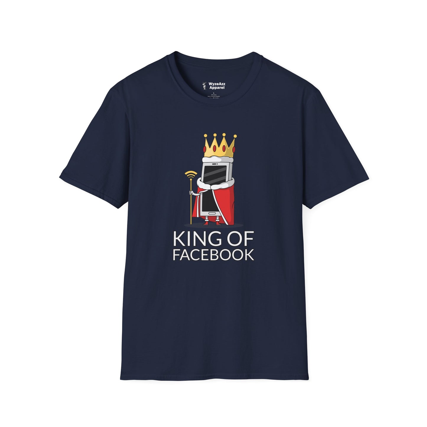 King of Facebook T-Shirt