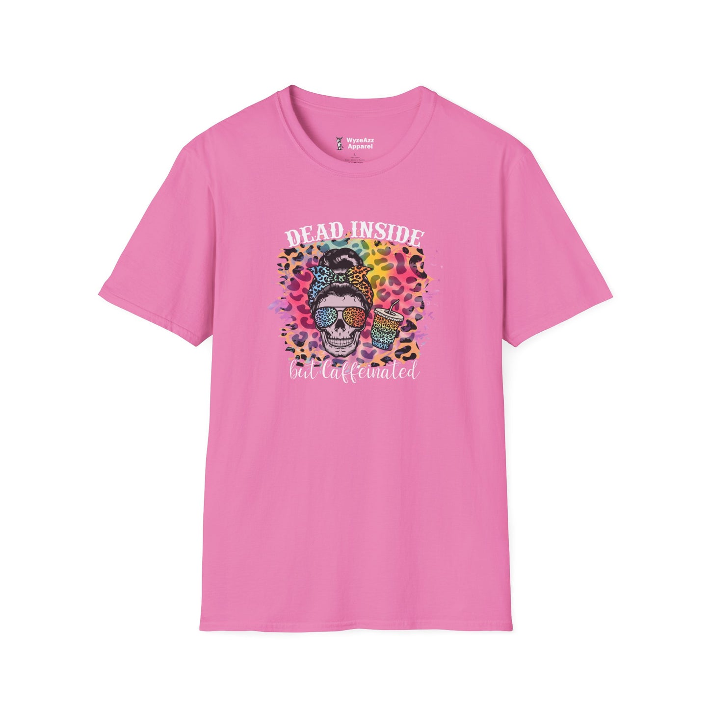 Dead Inside But Caffeinated - Coffee T-Shirt