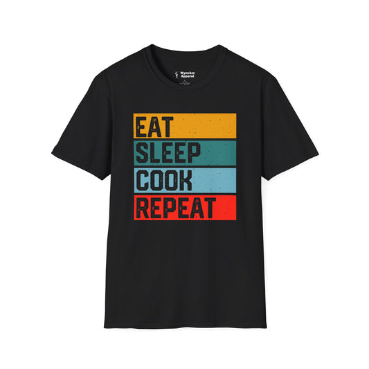 Eat Sleep Cook Repeat T-Shirt