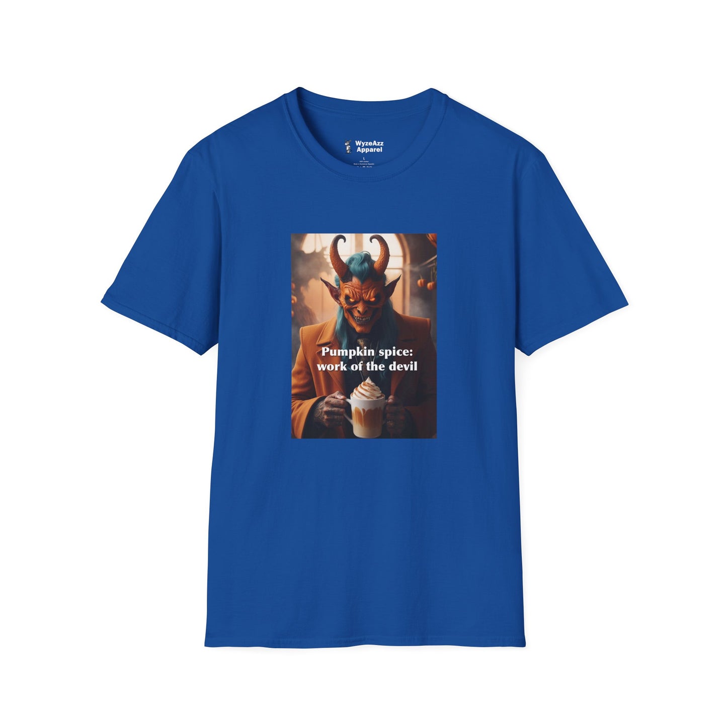 Pumpkin Spice Work Of The Devil T-Shirt