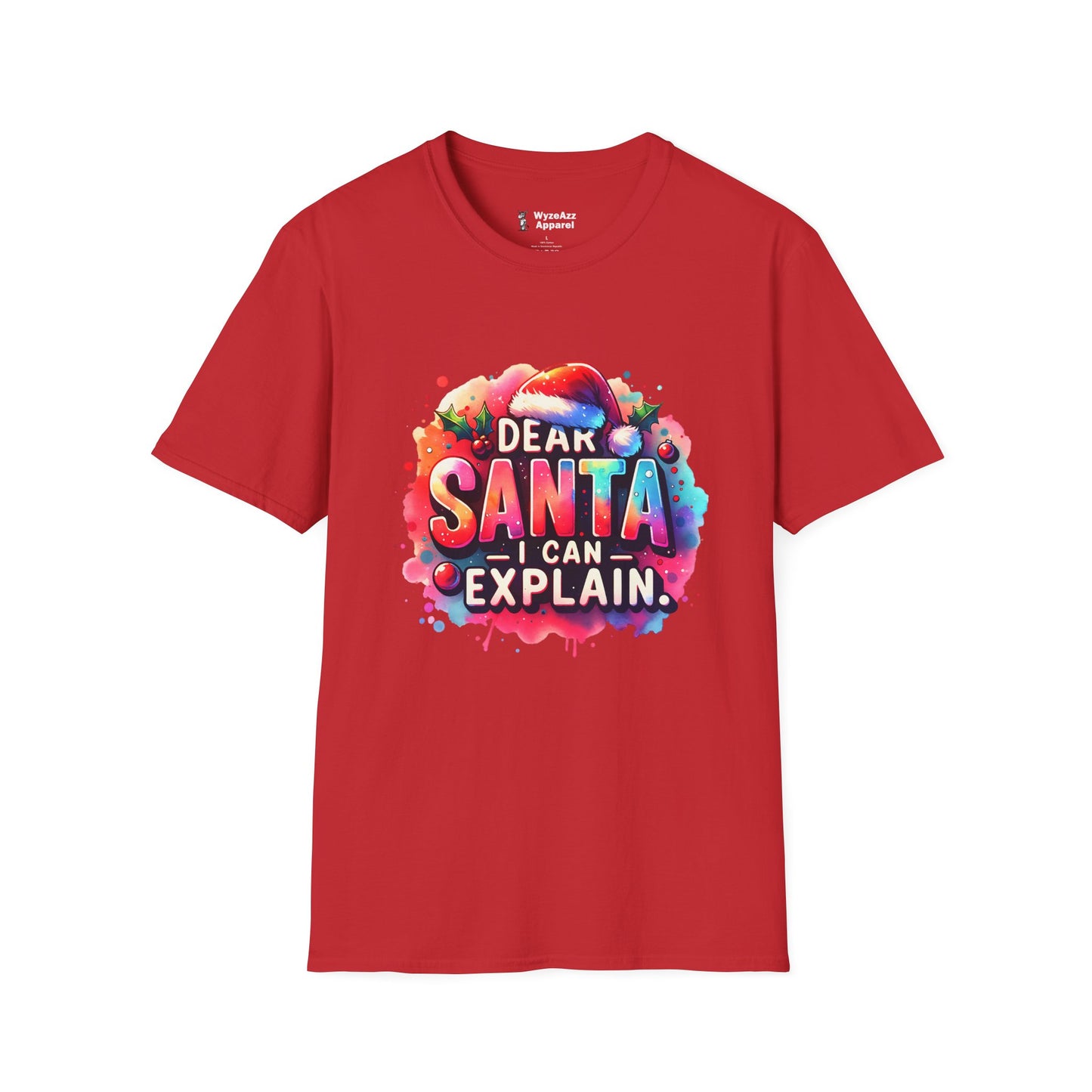 Dear Santa I Can Explain - Christmas T-Shirt