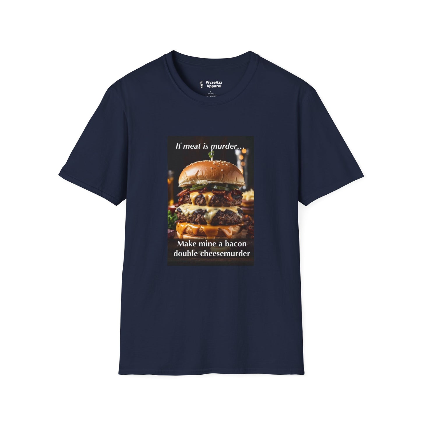 If Meat Is Murder Burger T-Shirt
