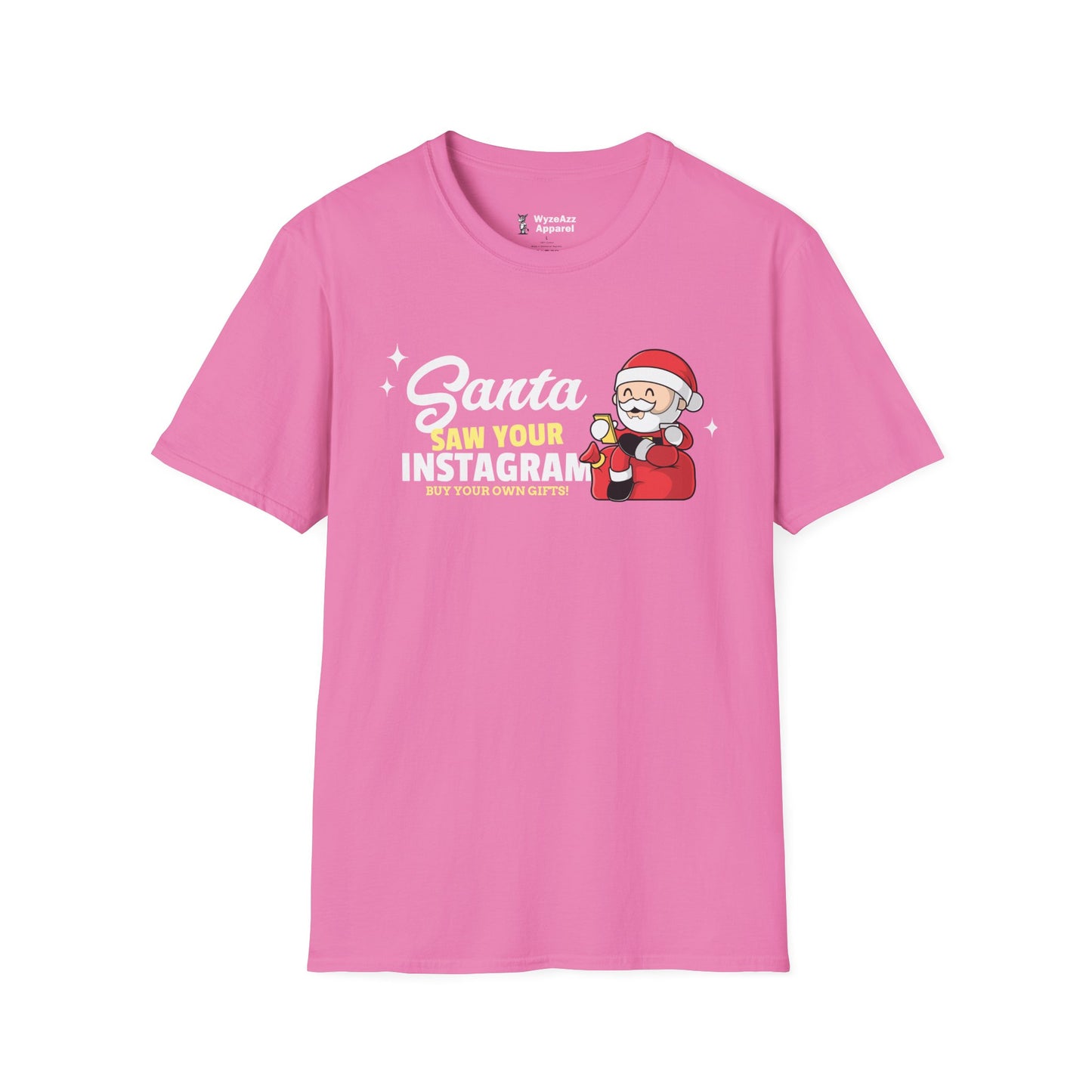 Santa Saw Your Instagram T-Shirt