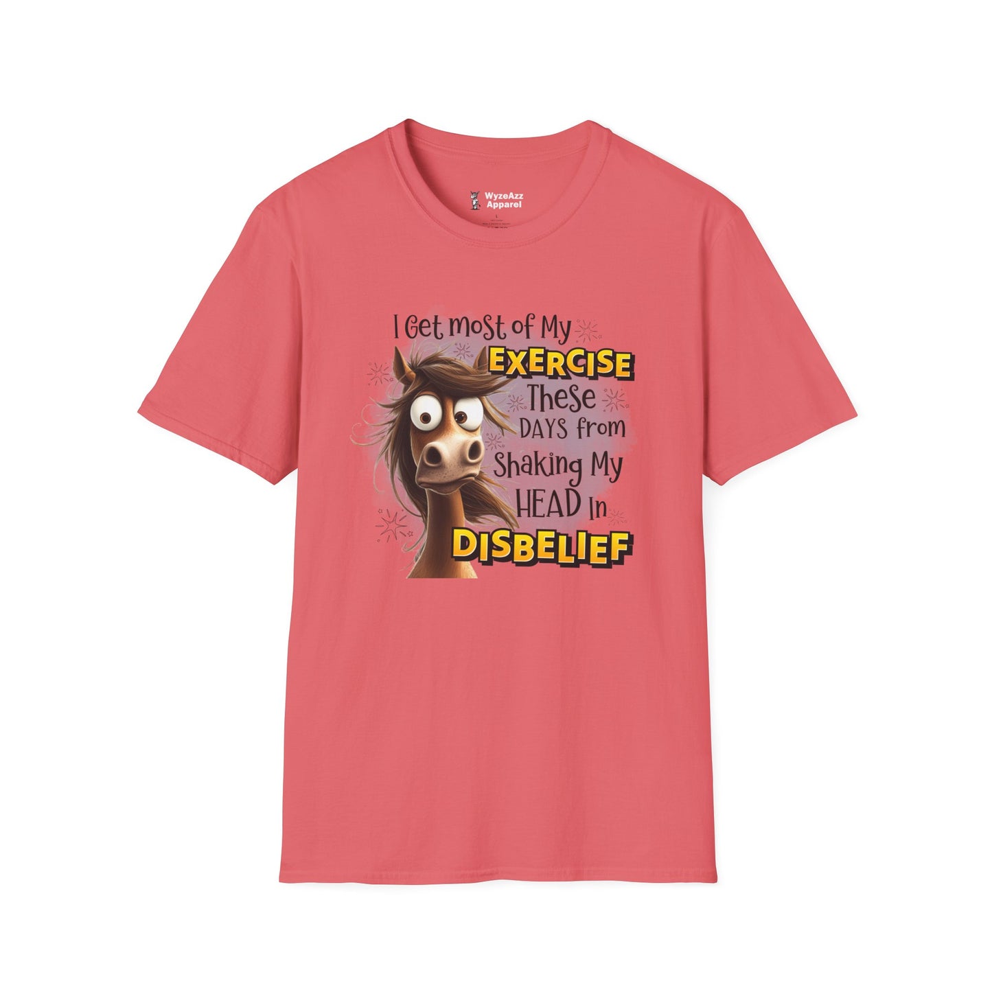 I Get Most of My Exercise From Shaking My Head In Disbelief T-Shirt