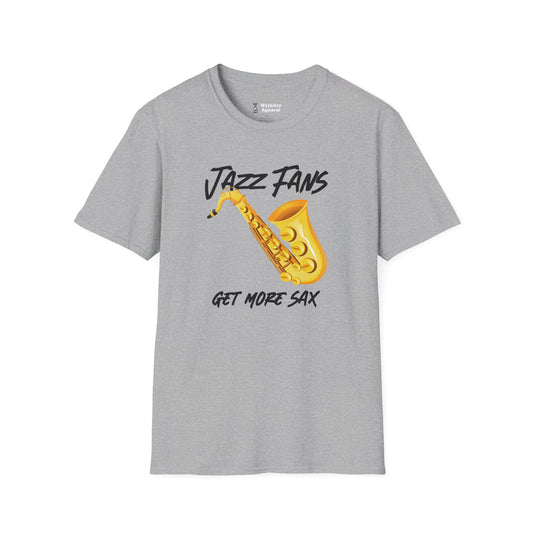 Jazz Fans Get More Sax Music T-Shirt