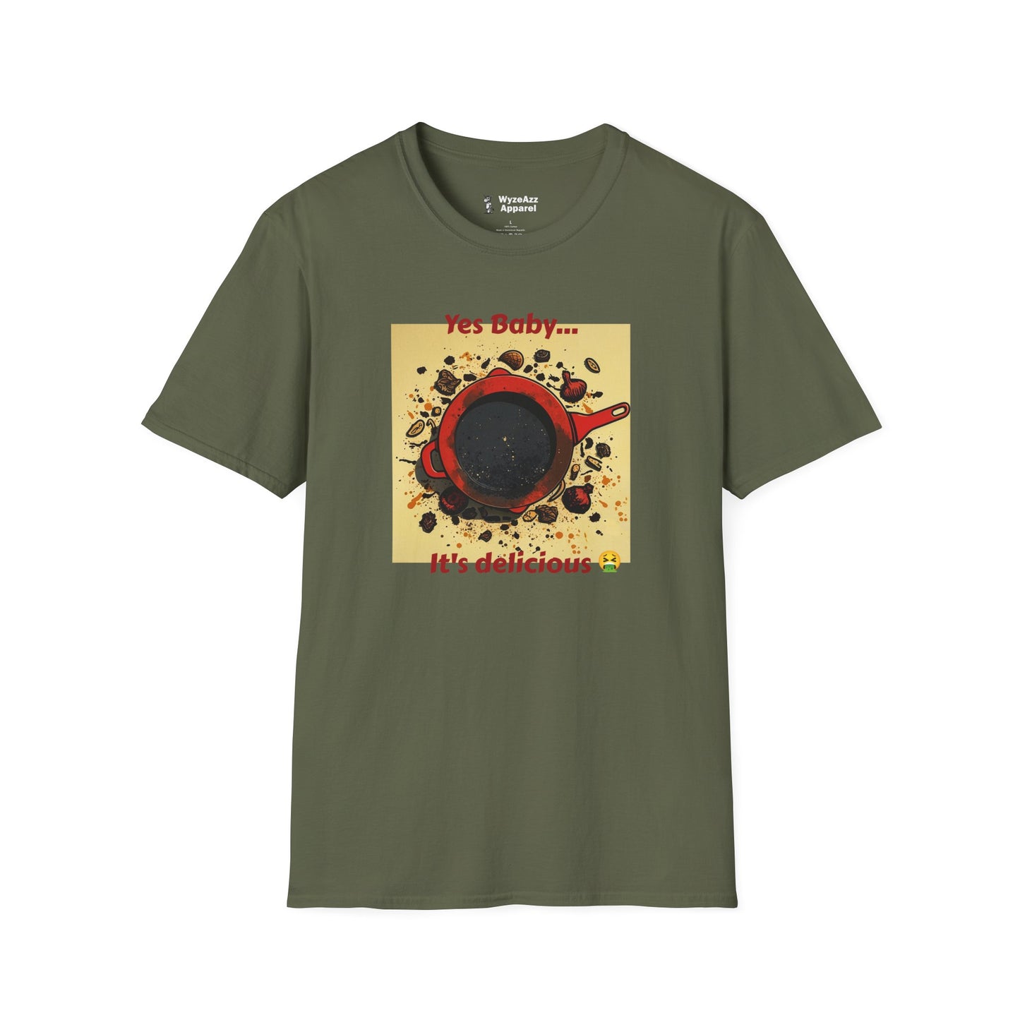 Yes Baby Burned Food T-Shirt