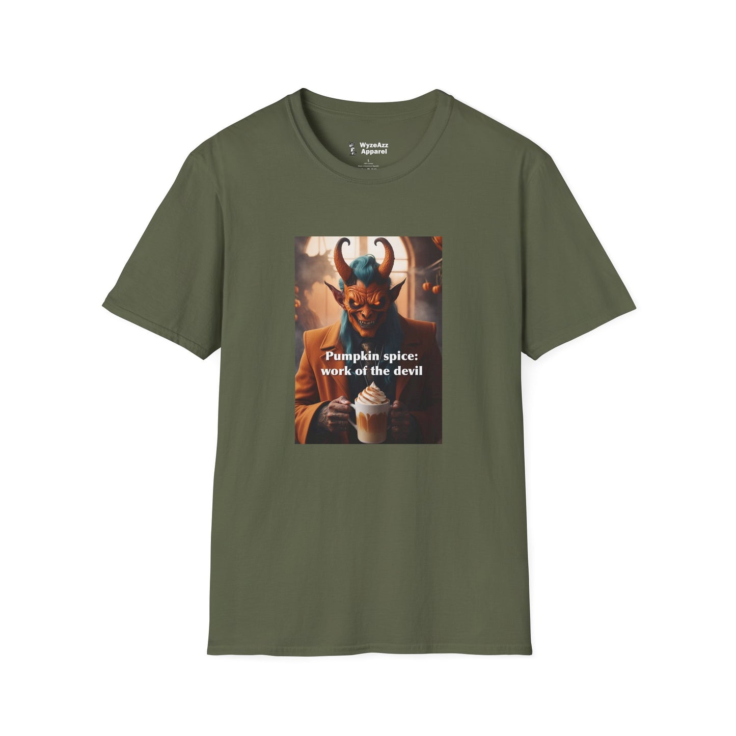 Pumpkin Spice Work Of The Devil T-Shirt