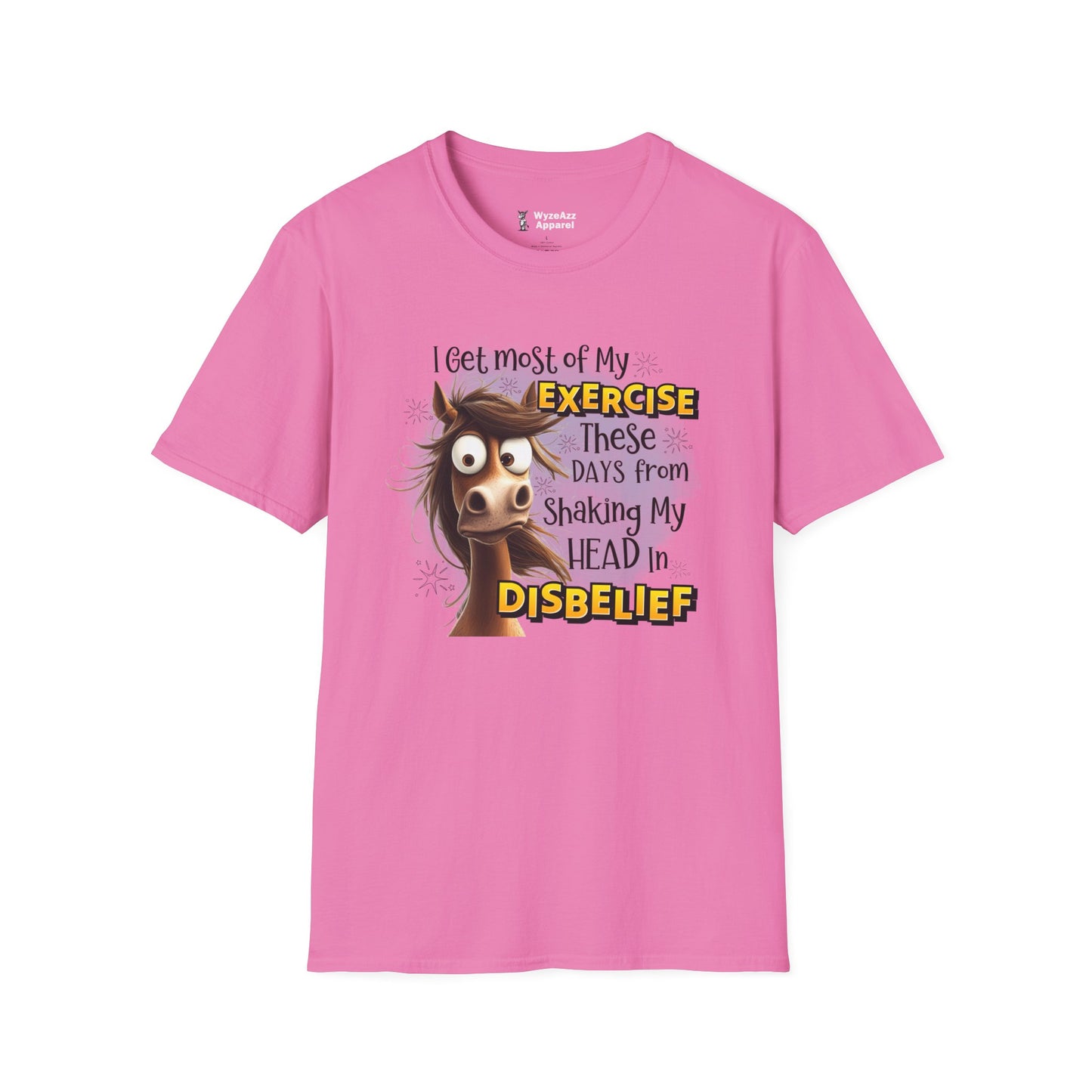I Get Most of My Exercise From Shaking My Head In Disbelief T-Shirt