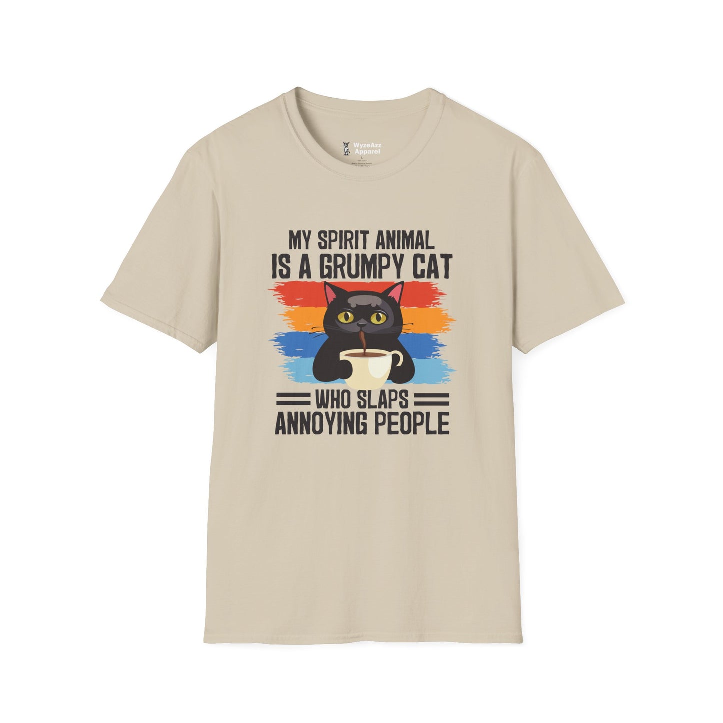 My Spirit Animal Is A Grumpy Cat T-Shirt