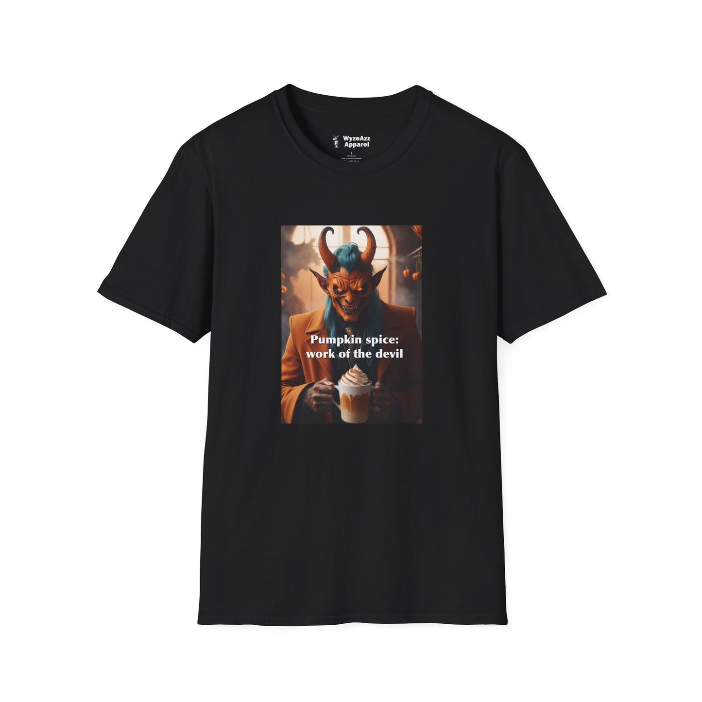 Pumpkin Spice Work Of The Devil T-Shirt