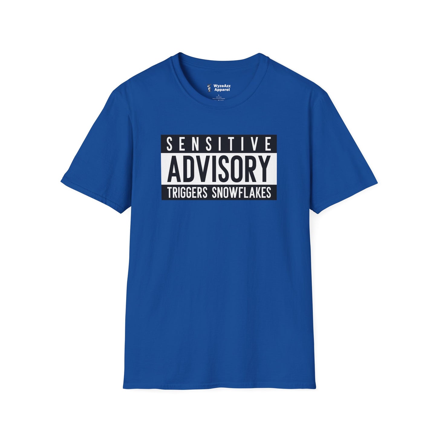 Sensitive Advisory Snowflakes T-Shirt