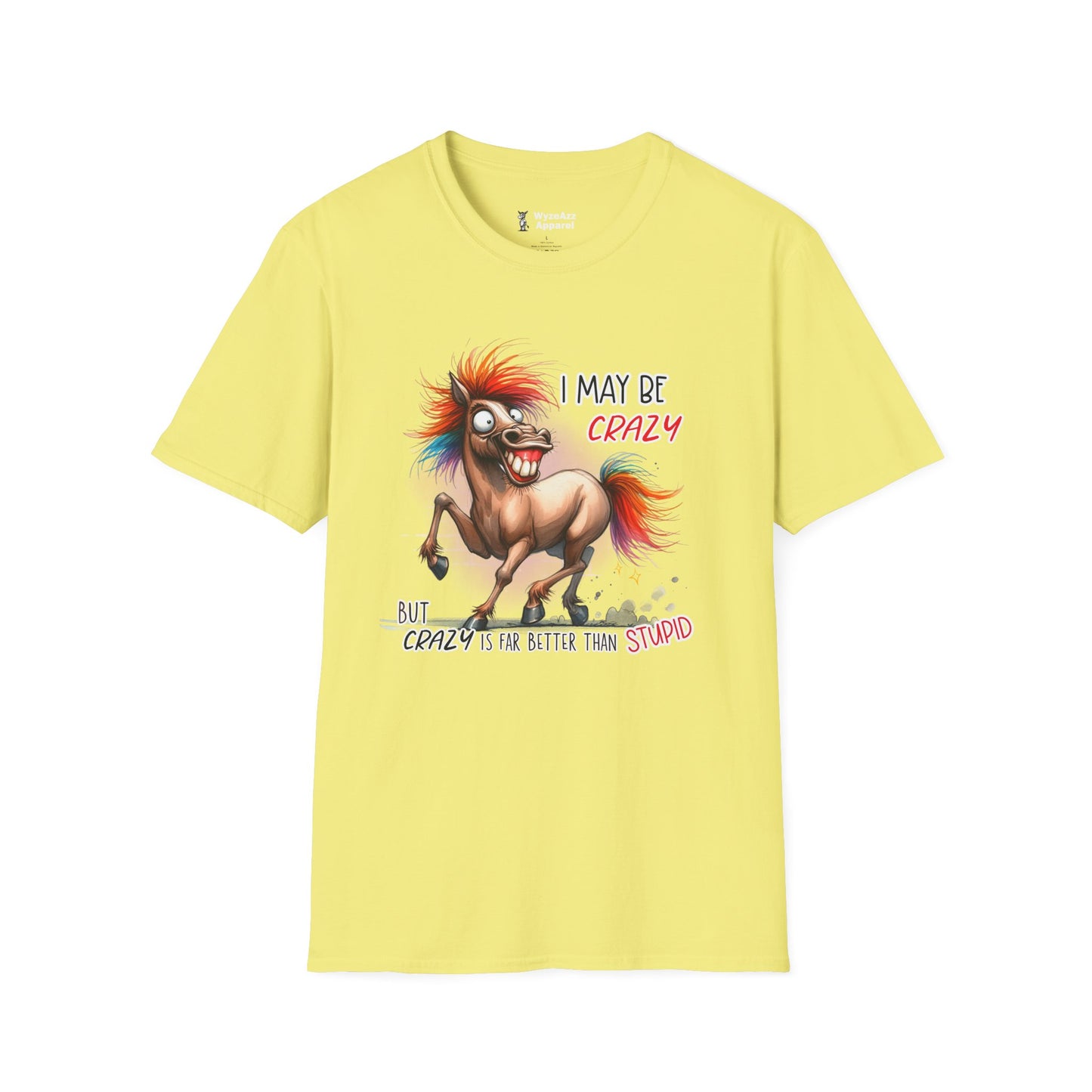I May Be Crazy But That's Far Better Than Stupid T-Shirt
