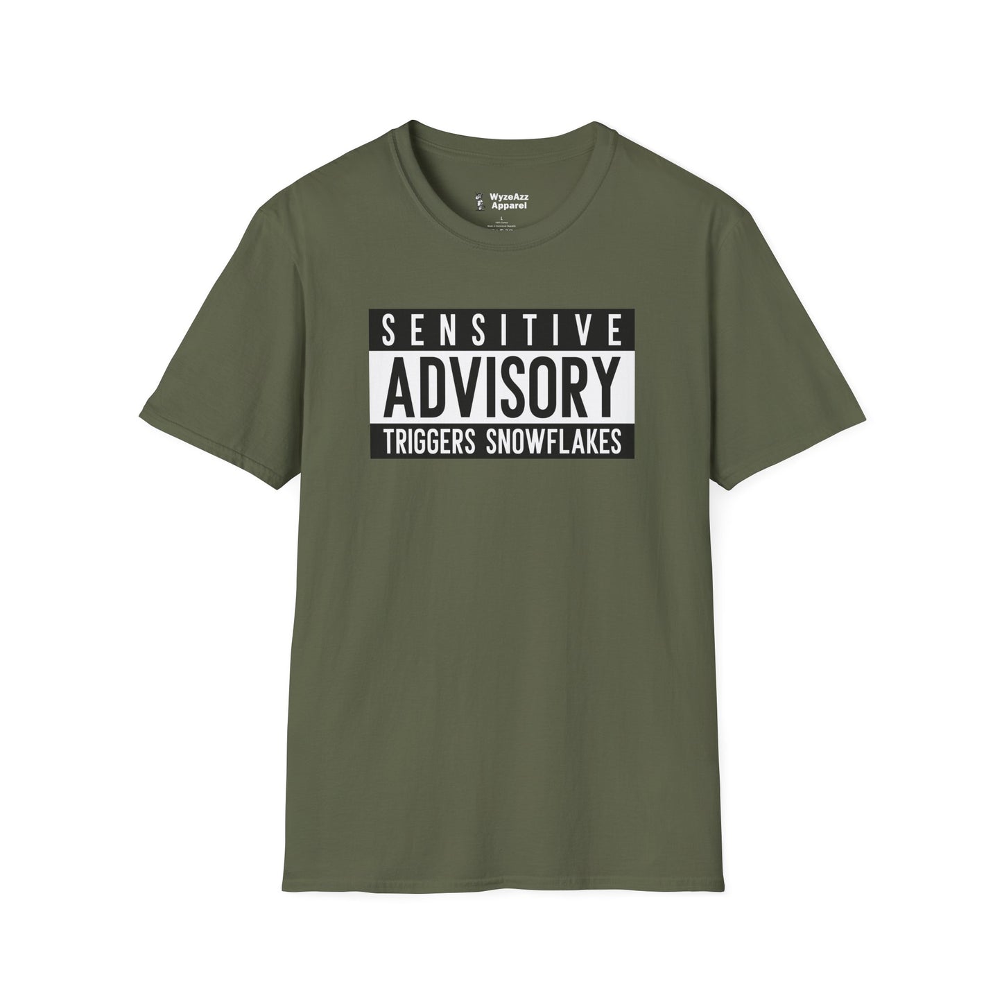 Sensitive Advisory Snowflakes T-Shirt