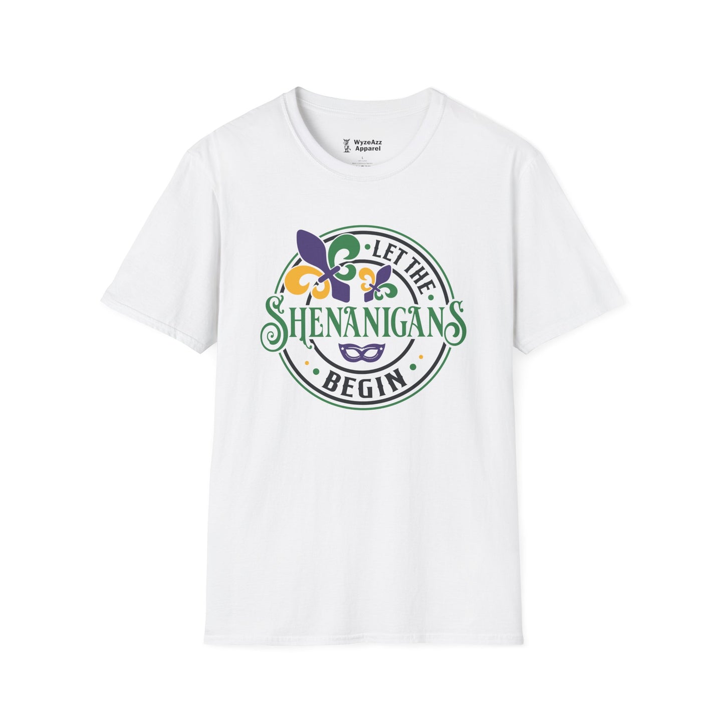 New Orleans Mardi Gras - Let The Shenanigans Begin T-Shirt