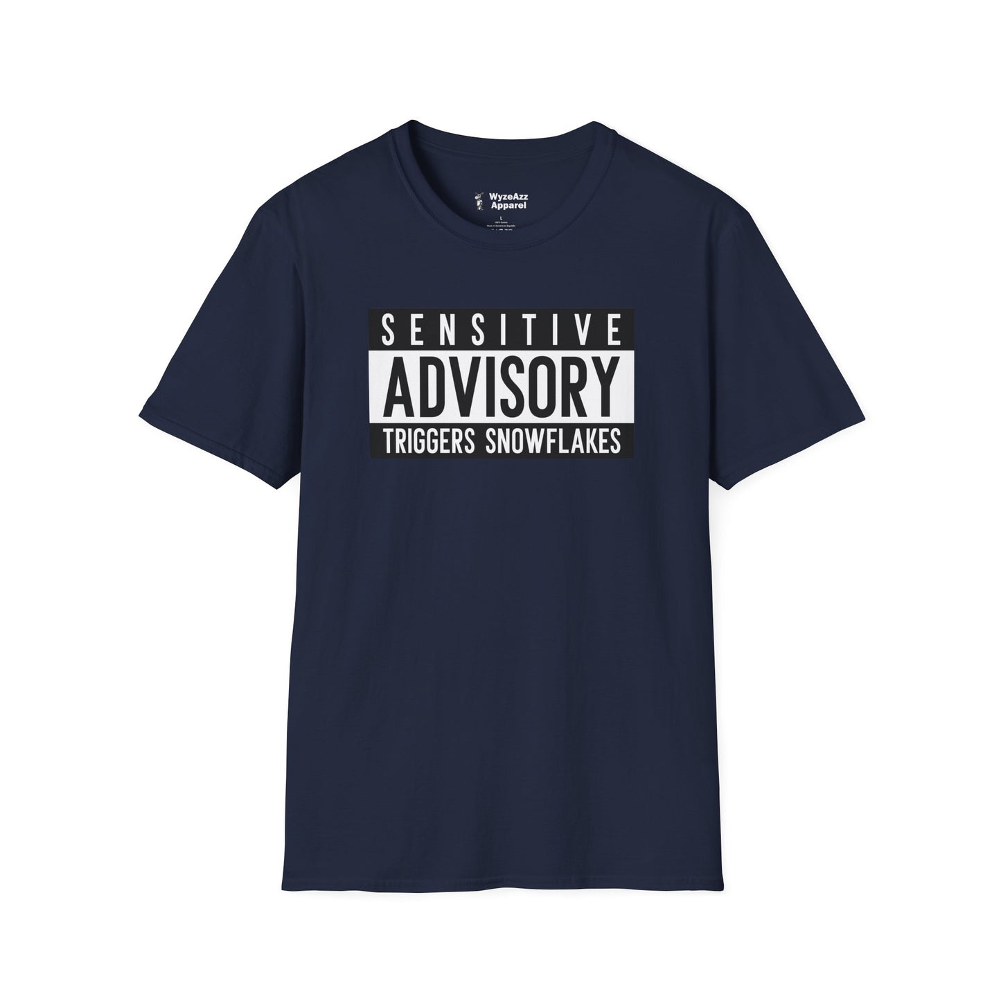 Sensitive Advisory Snowflakes T-Shirt