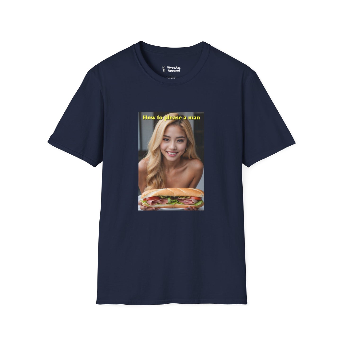 How To Please A Man Sandwich T-Shirt