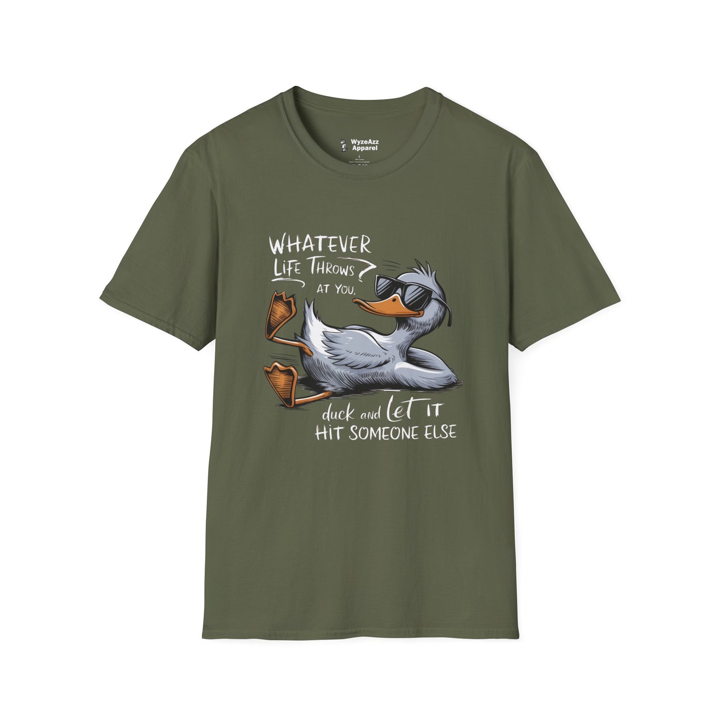 Whatever Life Throws At You, Duck T-Shirt