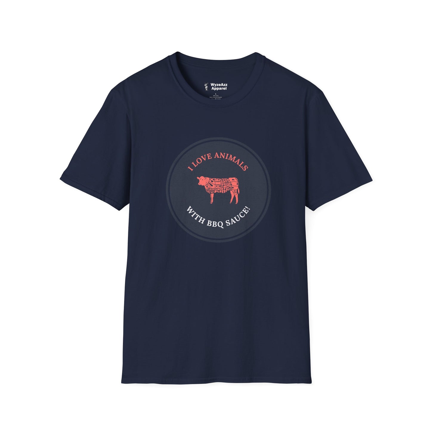 I Love Animals - With BBQ Sauce T-Shirt
